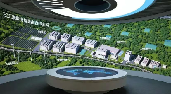 联通三江源绿电智算融合示范园