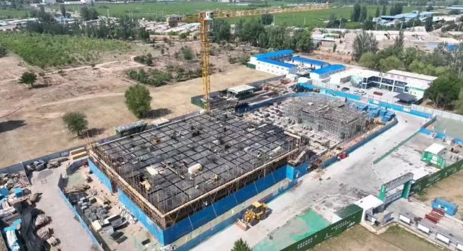 45亿！3000P液冷算力中心：九川科技灵武项目6月底主体封顶