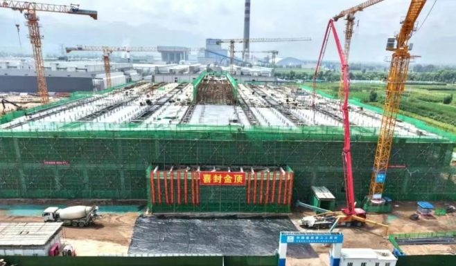 27.5亿元！张家口新新瑞云计算数据中心项目1号楼主体封顶